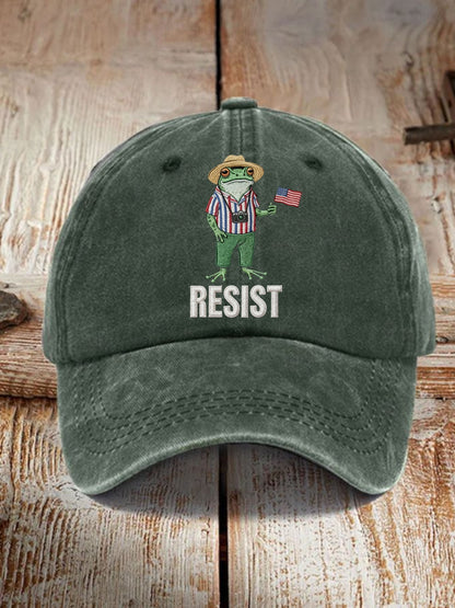 Unisex Resist Portland Frog Hat