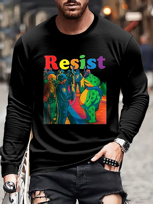 Portland Frog Protests Retro Radical Freedom T-Shirt