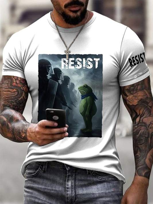 Portland Protests Frog Anti-Trump ICET-Shirt