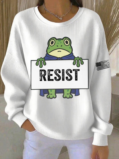 Women's Frog Resist Printed Sweatshirt