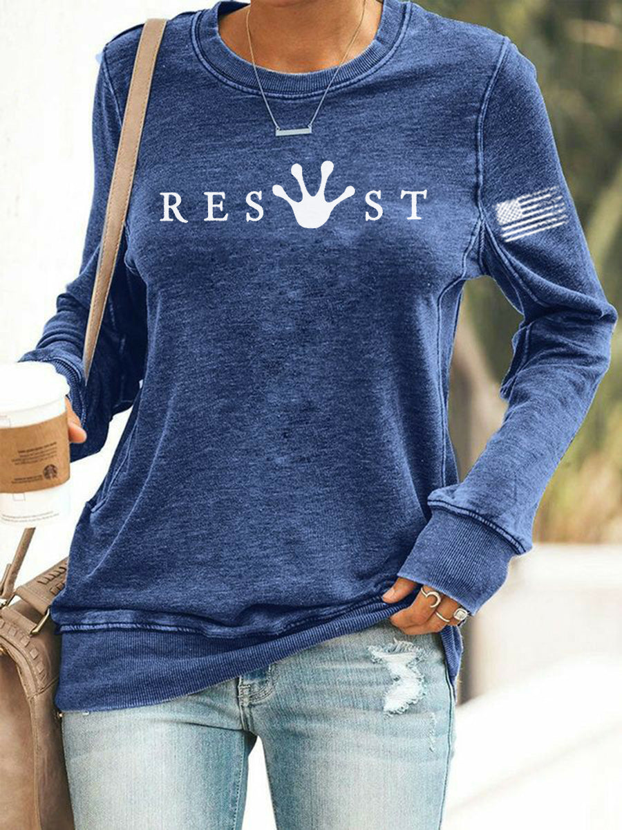 Women's Frog Resist Printed Sweatshirt