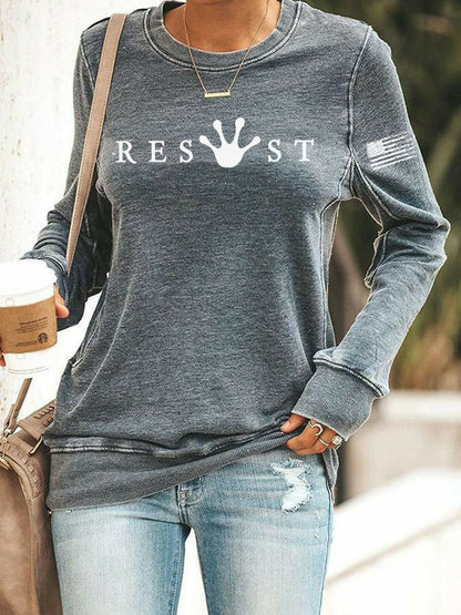 Women's Frog Resist Printed Sweatshirt