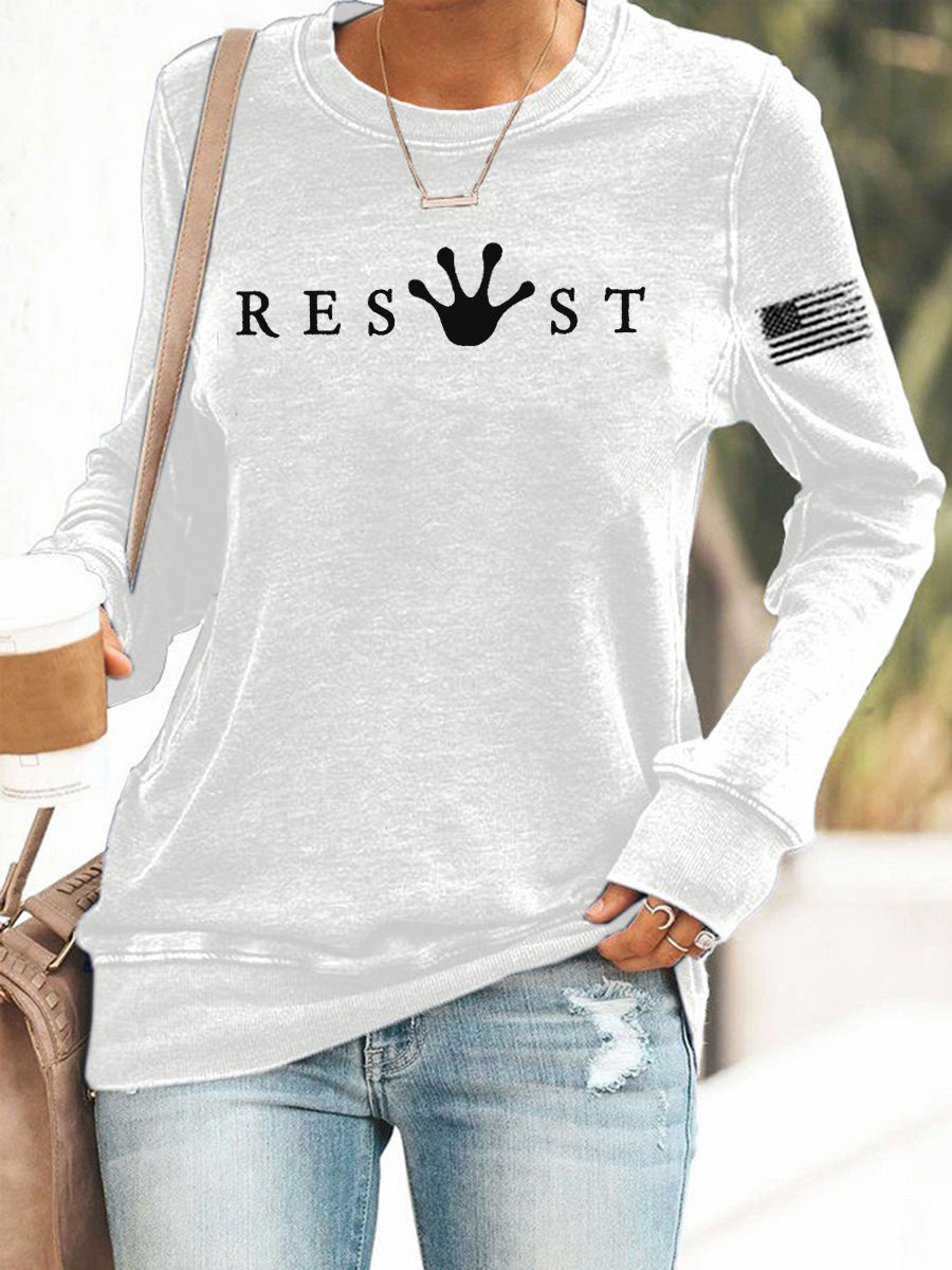 Women's Frog Resist Printed Sweatshirt