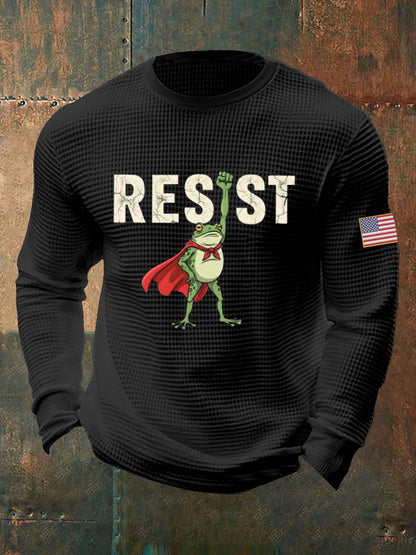 Men's Resist Frog Waffle Top