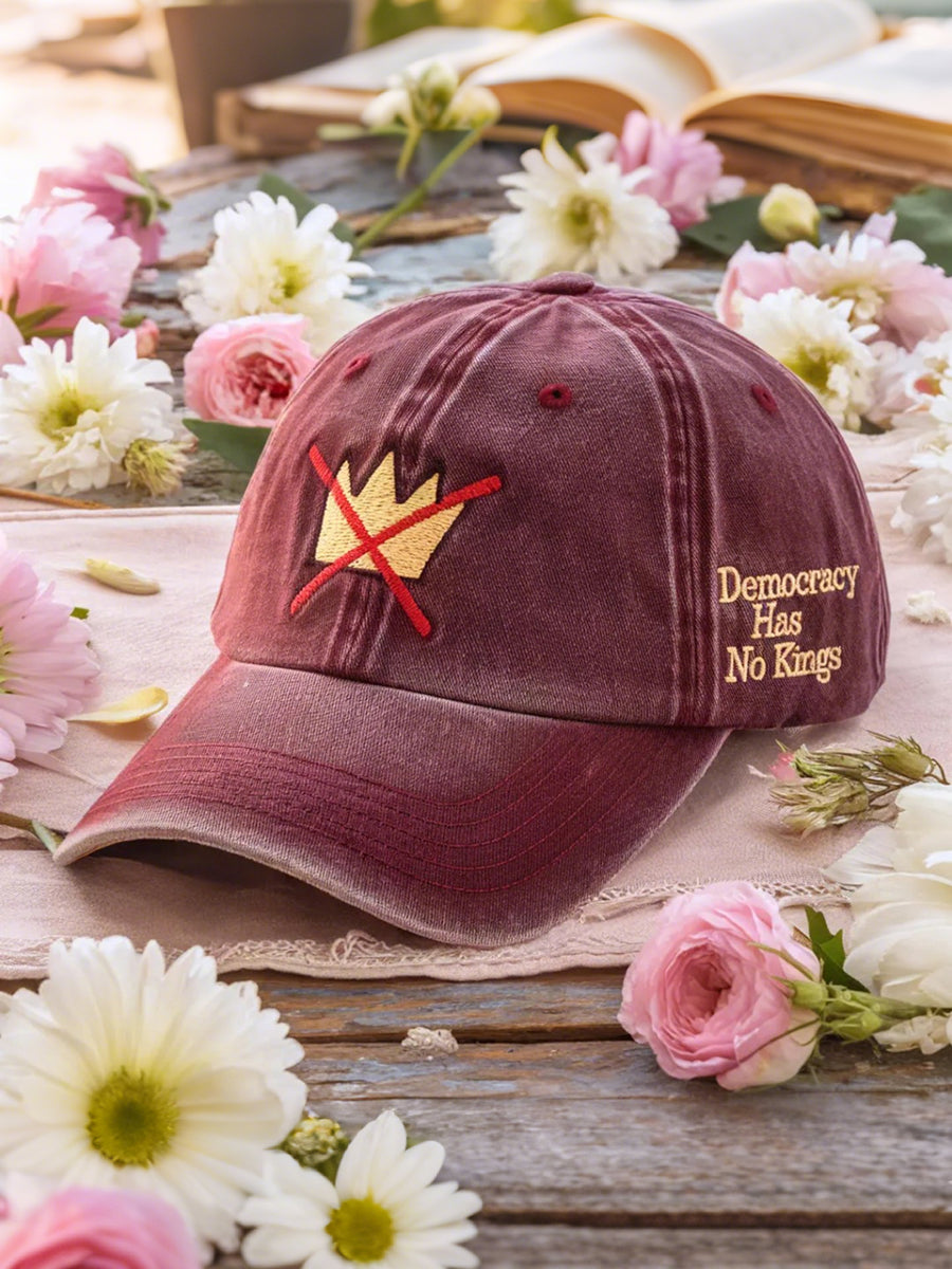 Democracy Has No Kings Cap