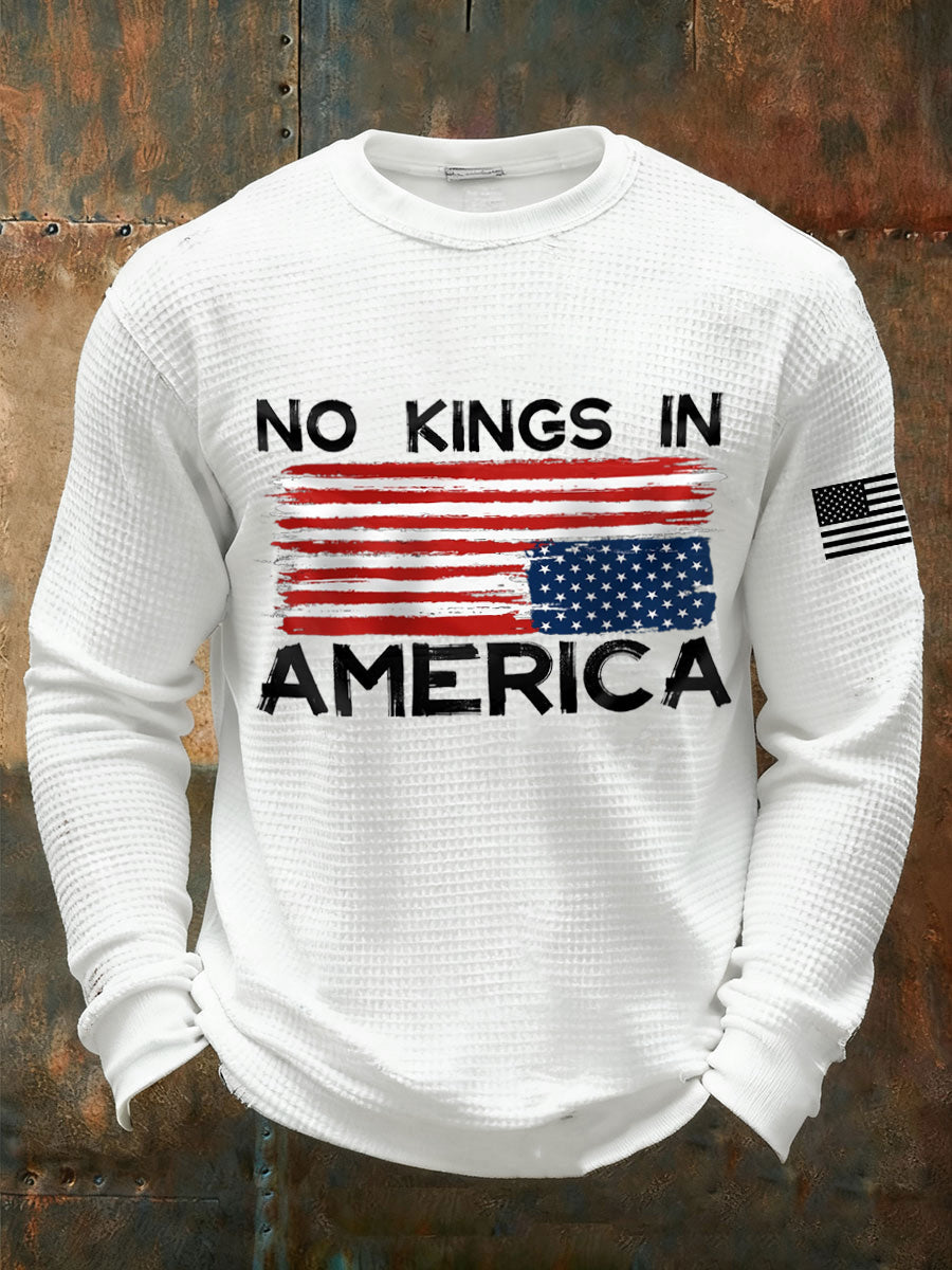 Men's 'No Kings in America' T-shirts