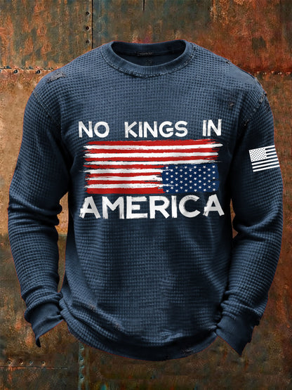Men's 'No Kings in America' T-shirts