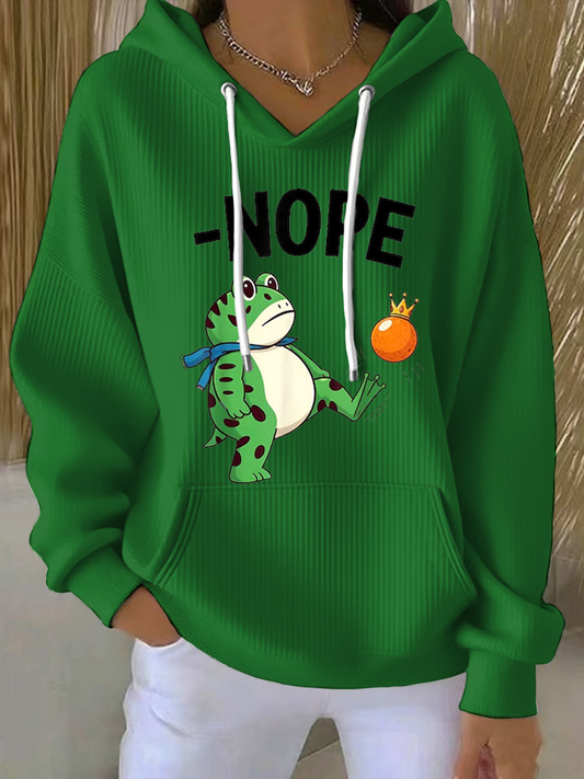 Women's NOPE Printed Hoodie