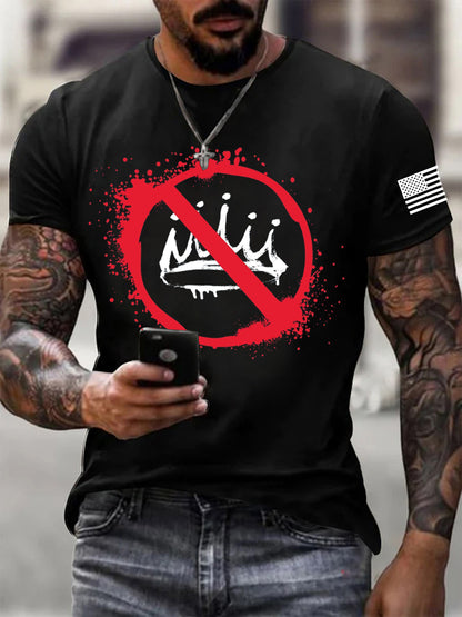 Men's No Kings Printed T-shirt