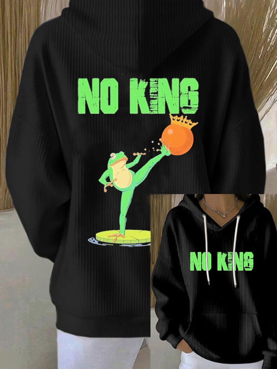 Women’s No Kings Frog Resist Hoodie