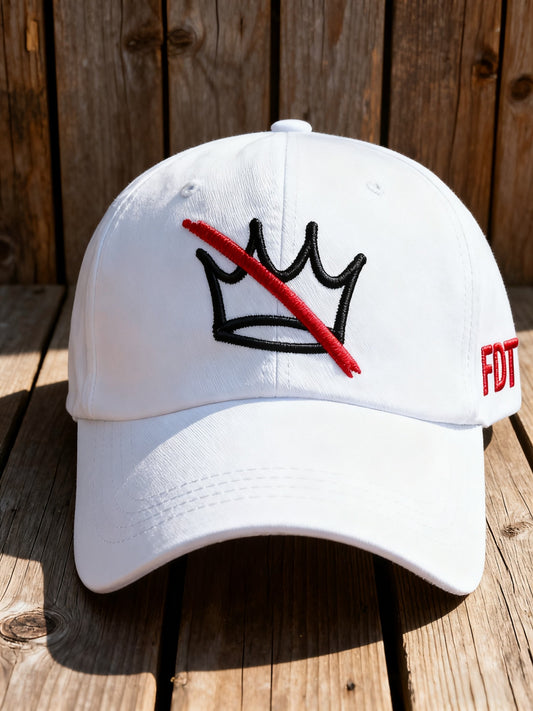 Vintage No Kings in America FDT  Casual Print Washed Hat