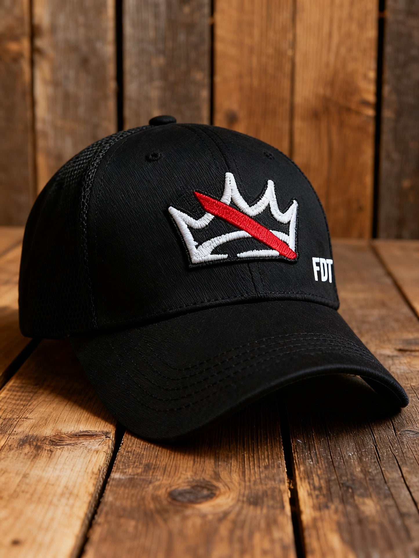 Vintage No Kings in America FDT  Casual Print Washed Hat