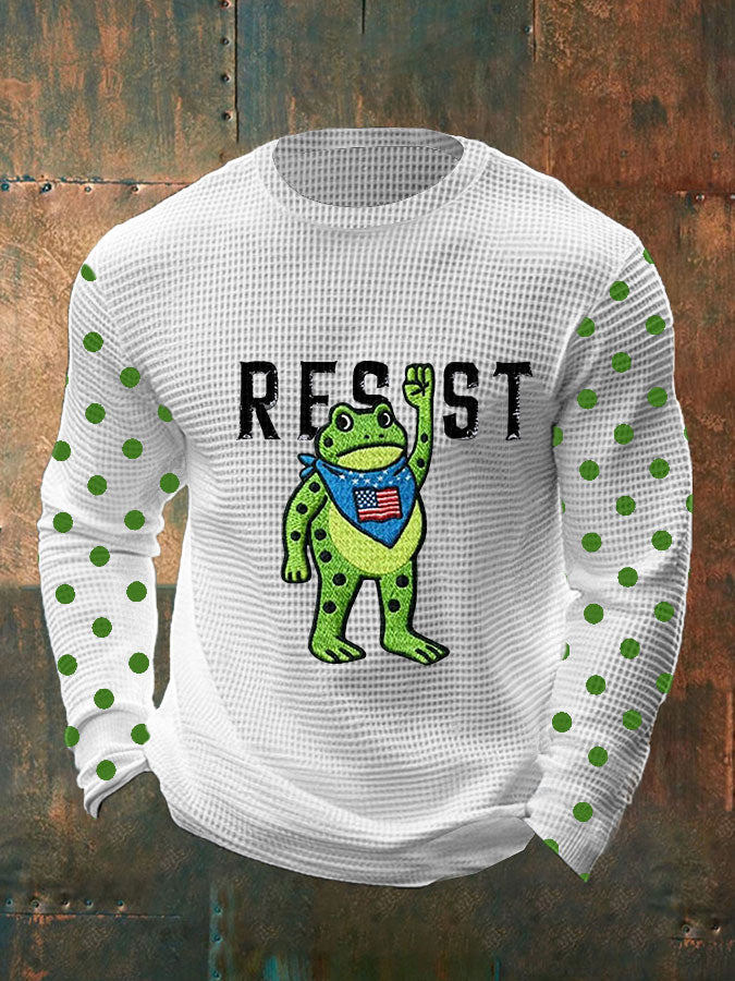Men's Portland Frog Resist Waffle Long Sleeve T-Shirt