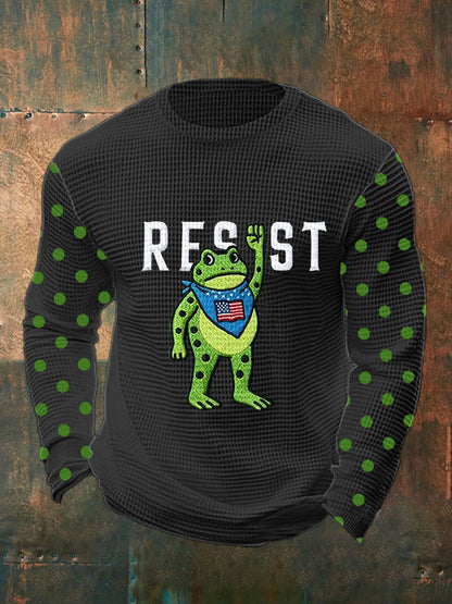 Men's Portland Frog Resist Waffle Long Sleeve T-Shirt