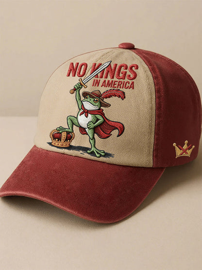 No Kings Printed Casual Unisex Hat