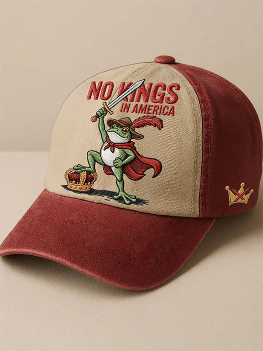 No Kings Printed Casual Unisex Hat