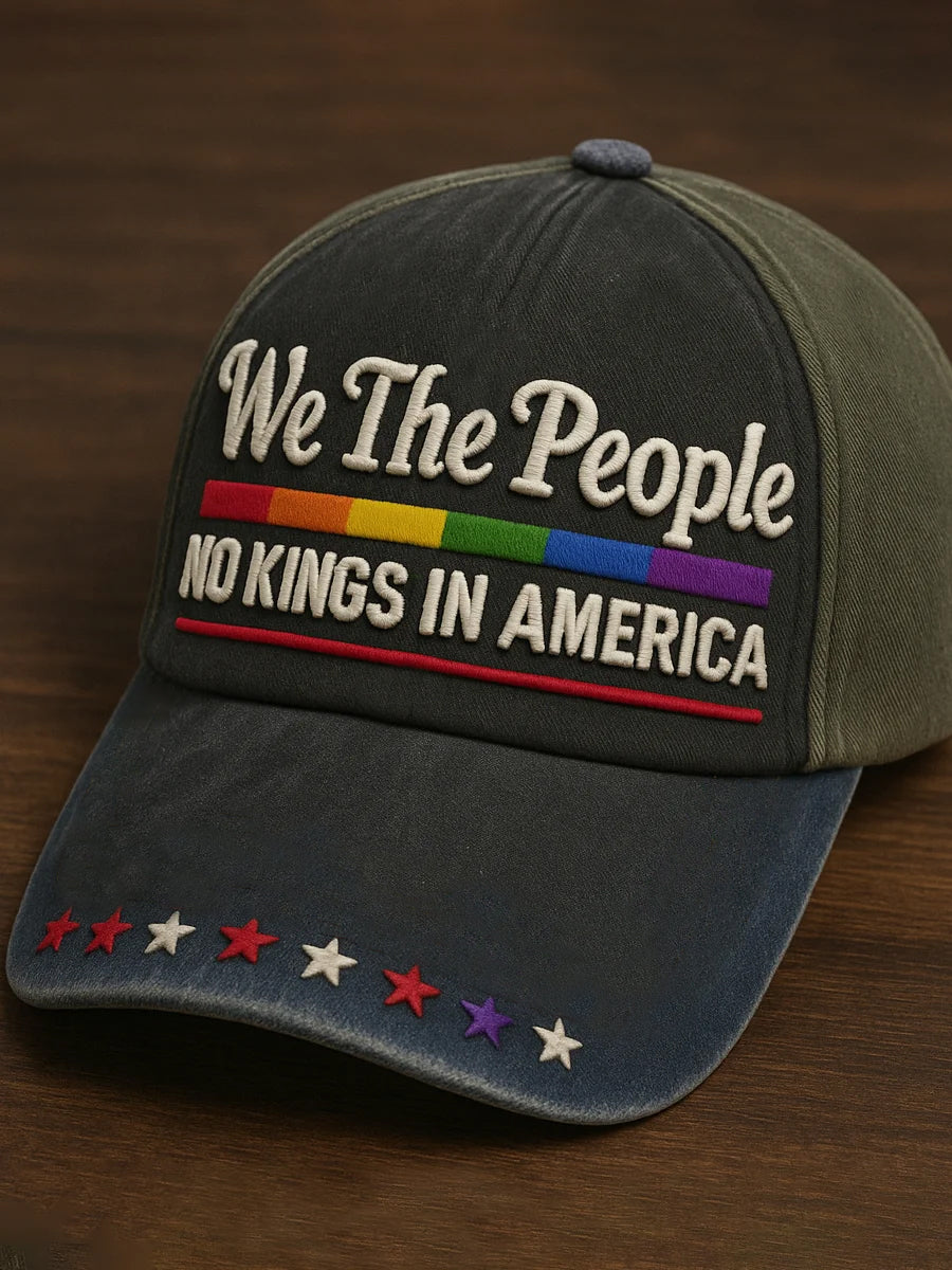 Unisex We The People No Kings In America Hat