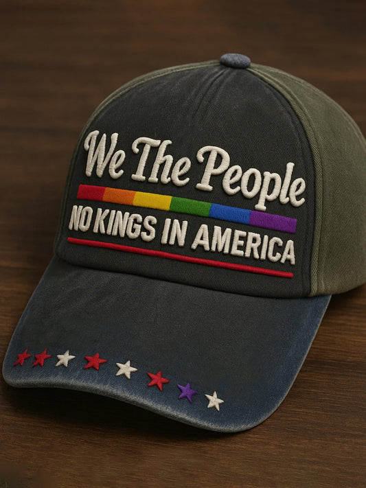 Unisex We The People No Kings In America Hat