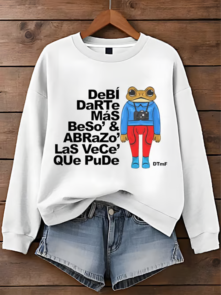 Women's Puerto Rico Print Sweatshirt