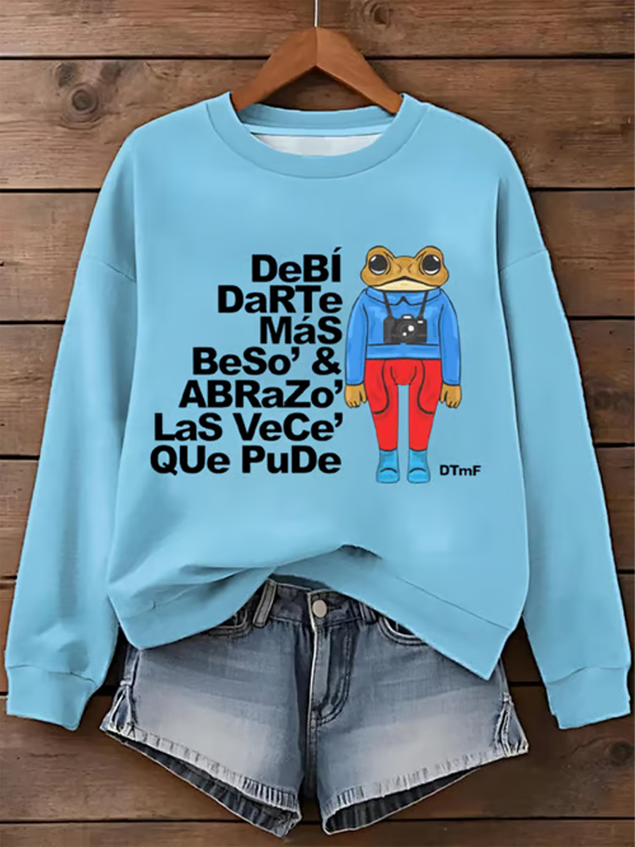 Women's Puerto Rico Print Sweatshirt