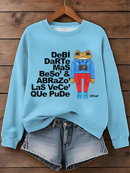 Women's Puerto Rico Print Sweatshirt