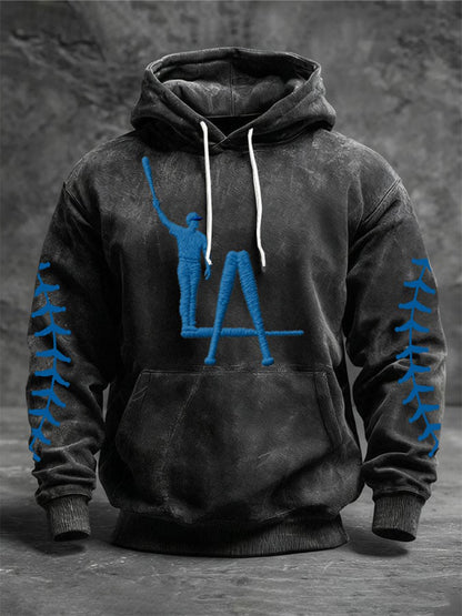 Men's Baseball World Champions 2025 Print Casual Hoodie