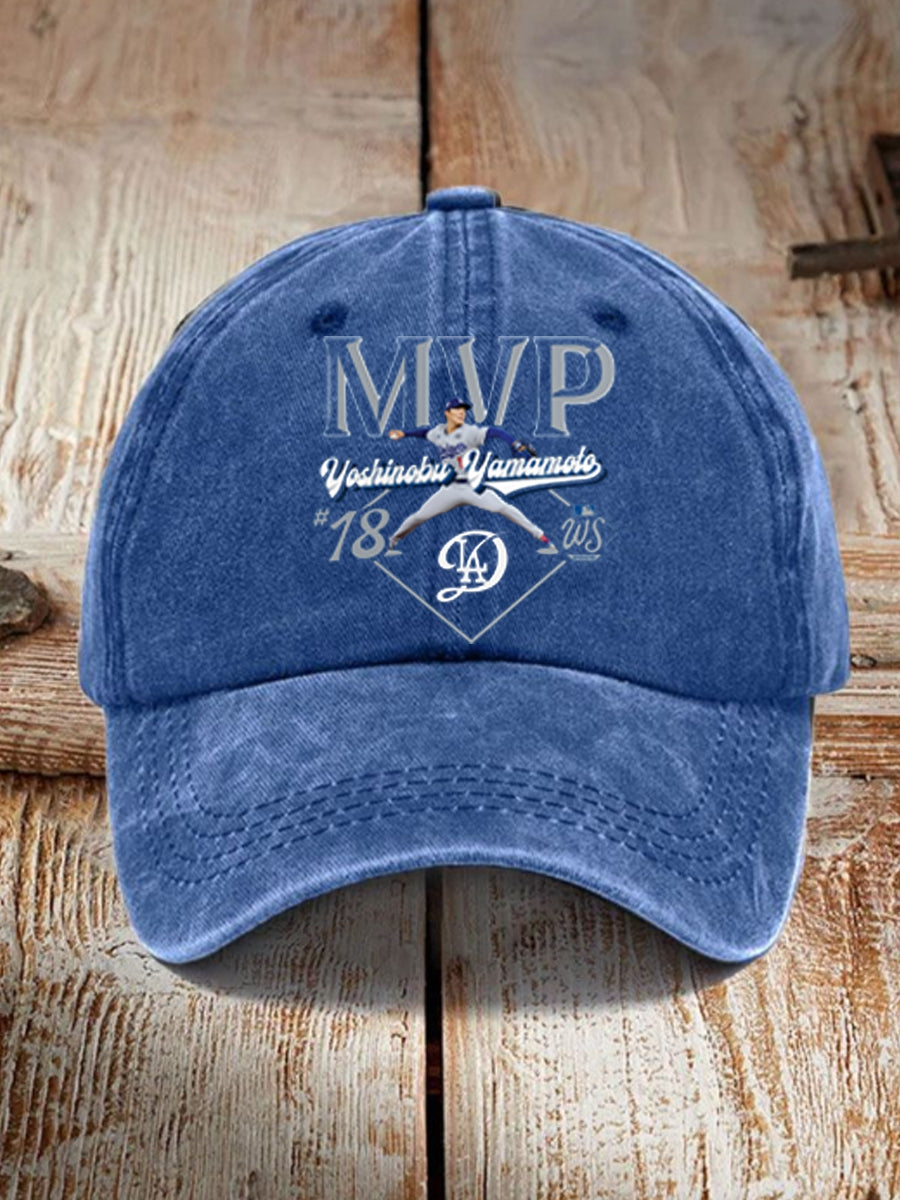 Unisex Los Angeles Dodgers Yohji Yamamoto MVP World Series Champion 2025 Reversible Baseball Hat