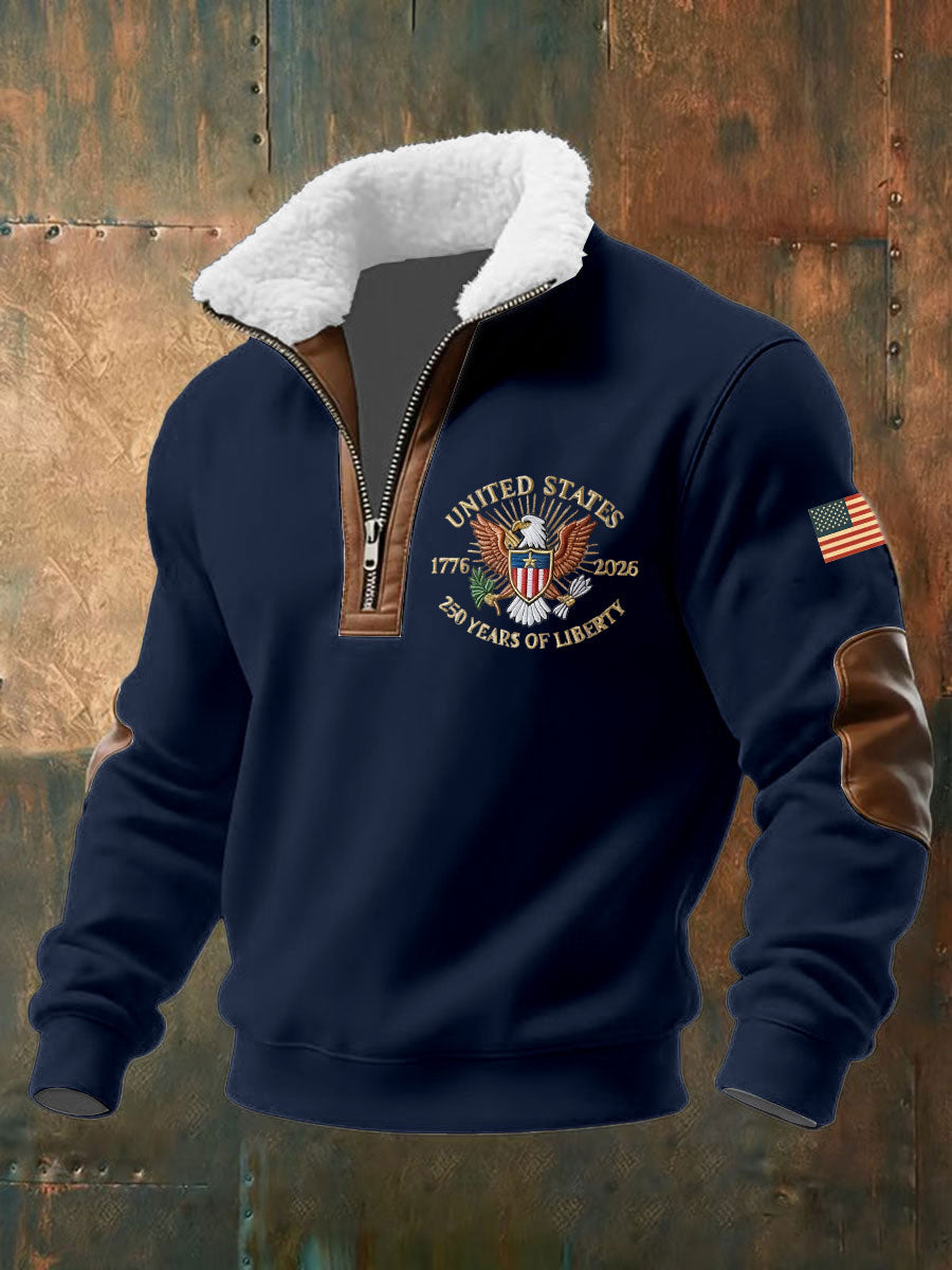 Men's United States 250 Years Printed Casual Top