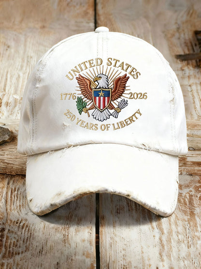 United States 250 Years Printed Casual Unisex Cap