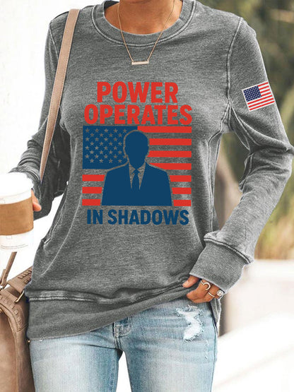 Women's Freedom Dick Cheney: Lead, Fallow Or Get Out Of The Way  Sweatshirt