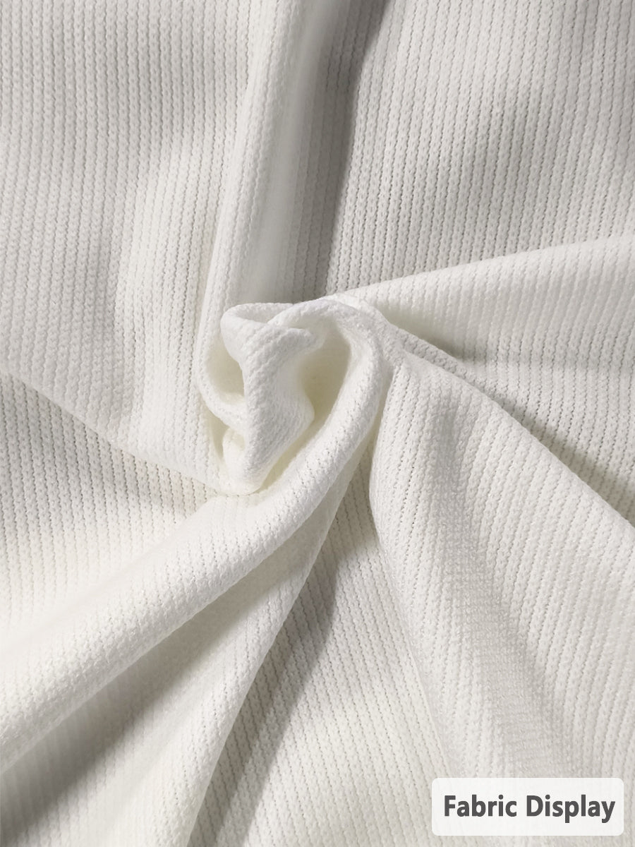 Women's End Of An Era Print  Ribbed Round-Neck Sweatshirt