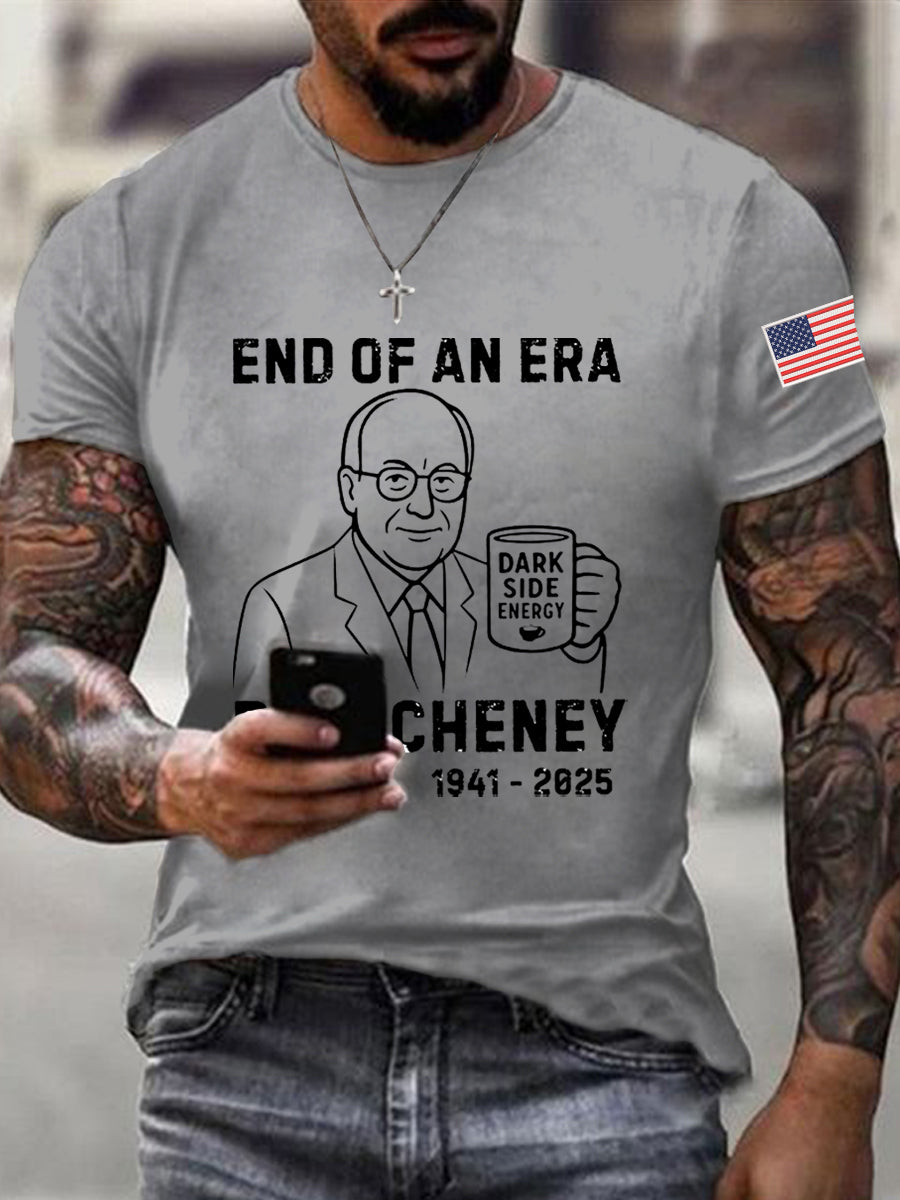 Men's End Of An Era Dick Cheney Memorial Tee