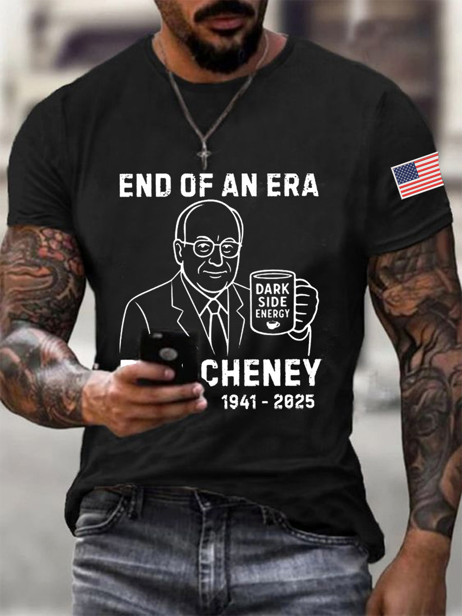 Men's End Of An Era Dick Cheney Memorial Tee