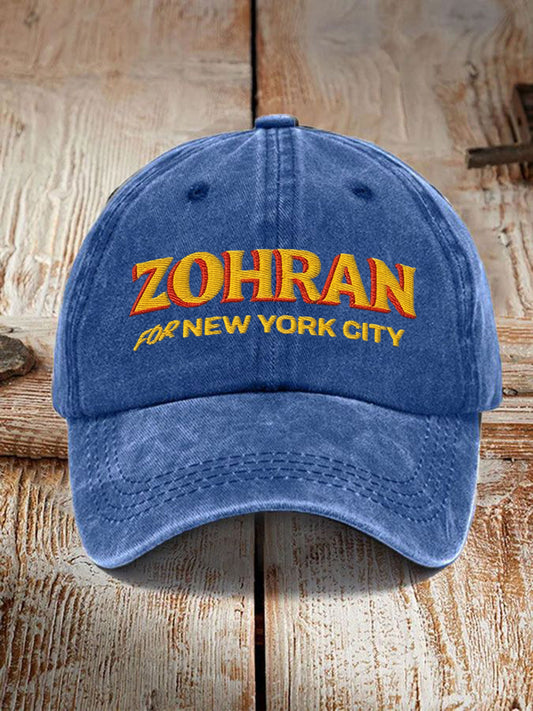 Unisex Zohran for NYC New York Mayor Printed Hat