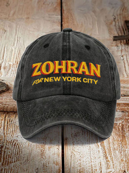 Unisex Zohran for NYC New York Mayor Printed Hat