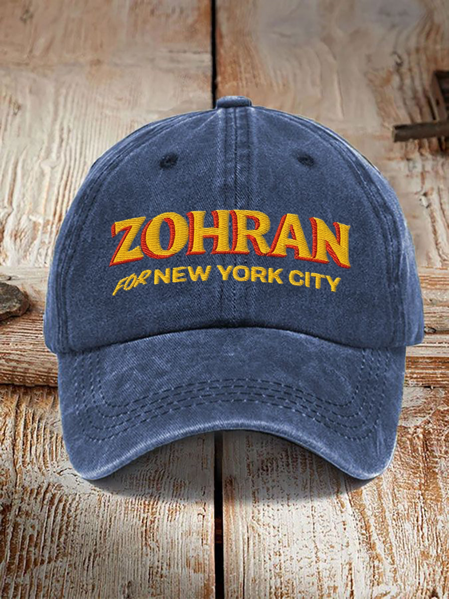 Unisex Zohran for NYC New York Mayor Printed Hat