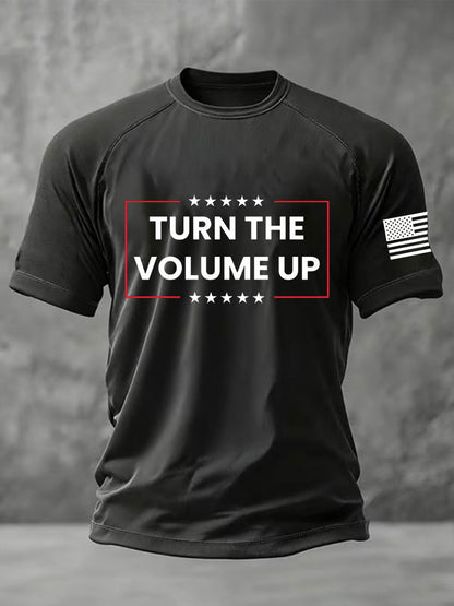 Men's Turn the Volume Up short sleeves t-shirt