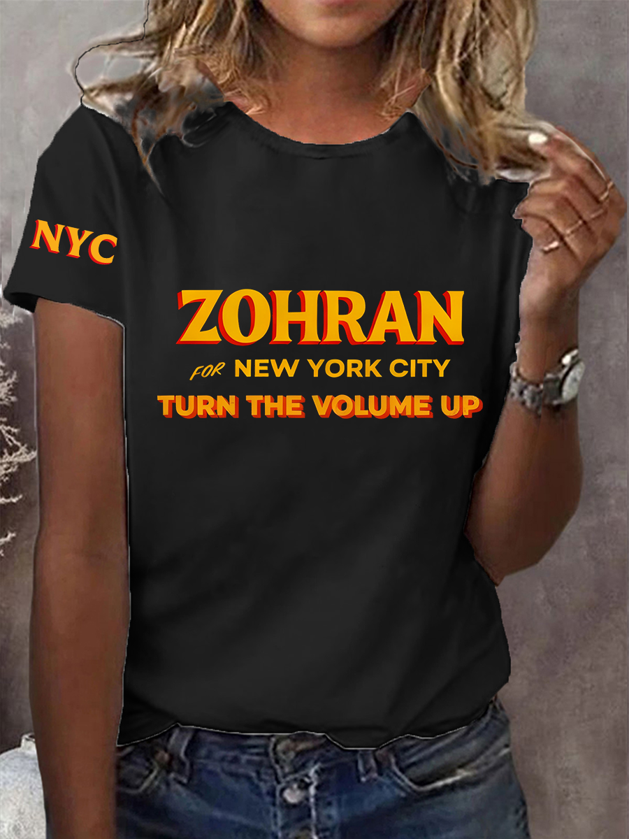 Women's Zohran For New York City Short Sleeve T-Shirt