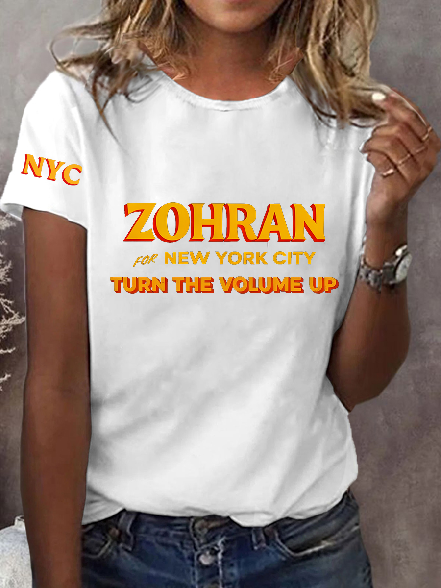 Women's Zohran For New York City Short Sleeve T-Shirt