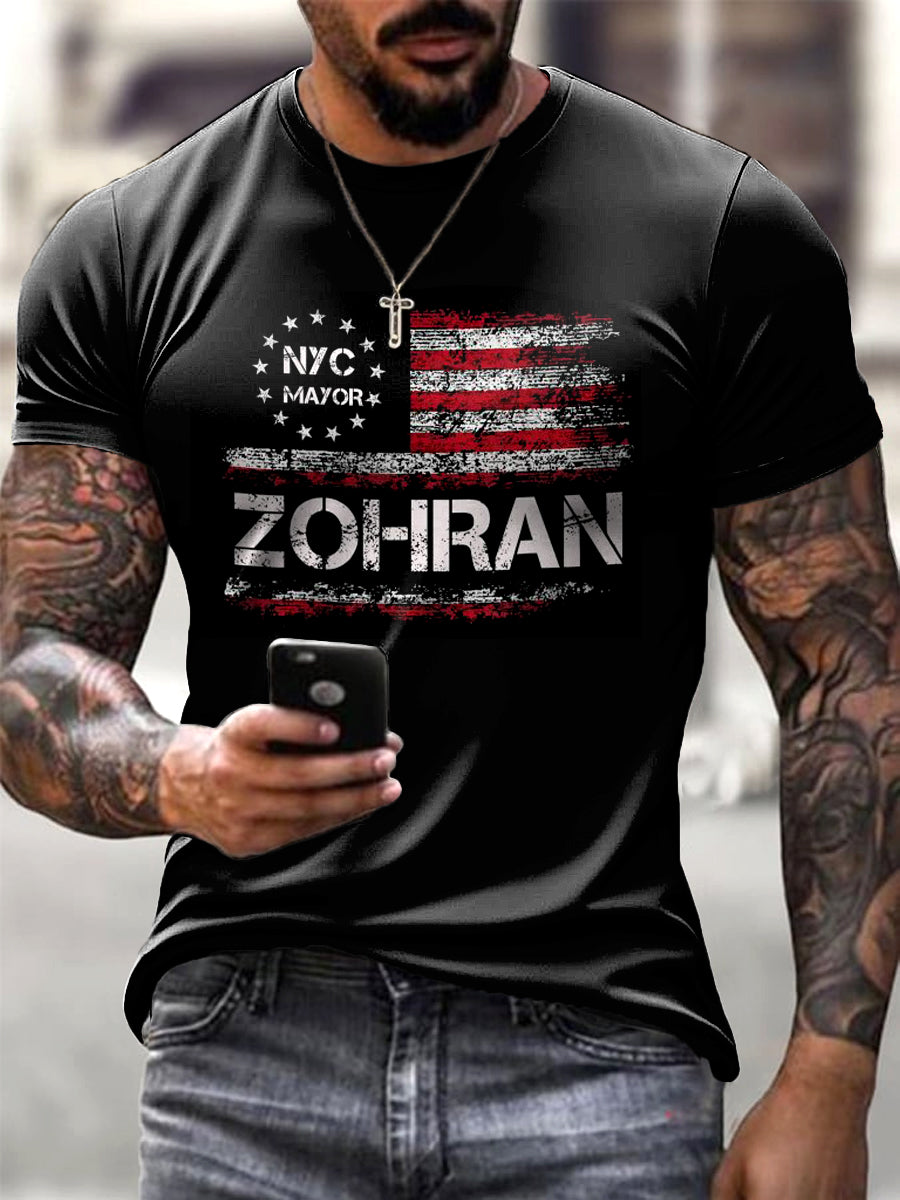 Men's New York Zohran Mamdani Short-Sleeve T-Shirt