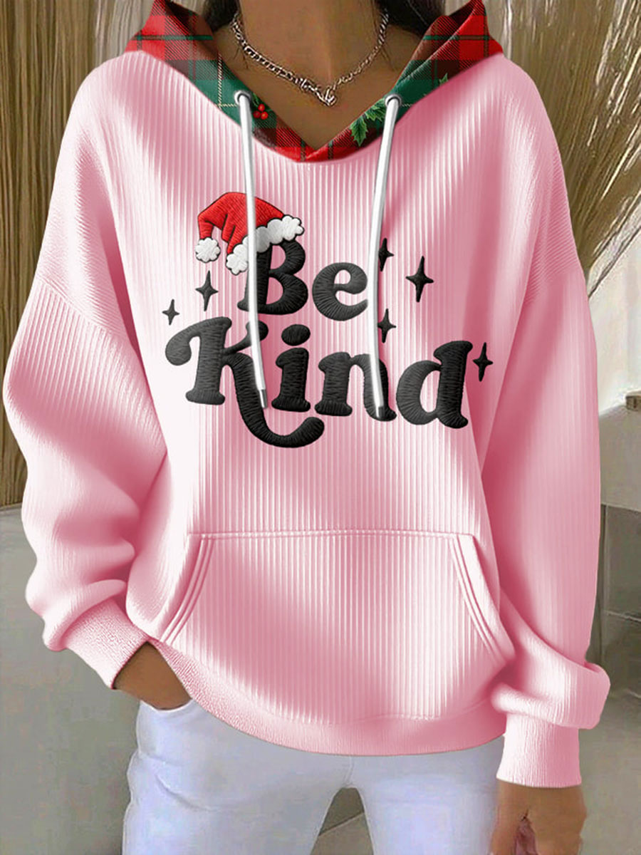 Women's Christmas Be Kind Hoodie
