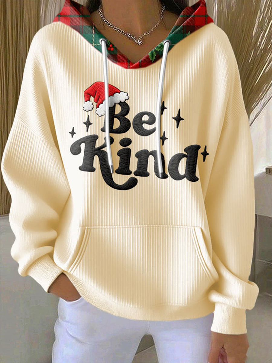 Women's Christmas Be Kind Hoodie