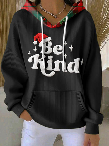 Women's Christmas Be Kind Hoodie