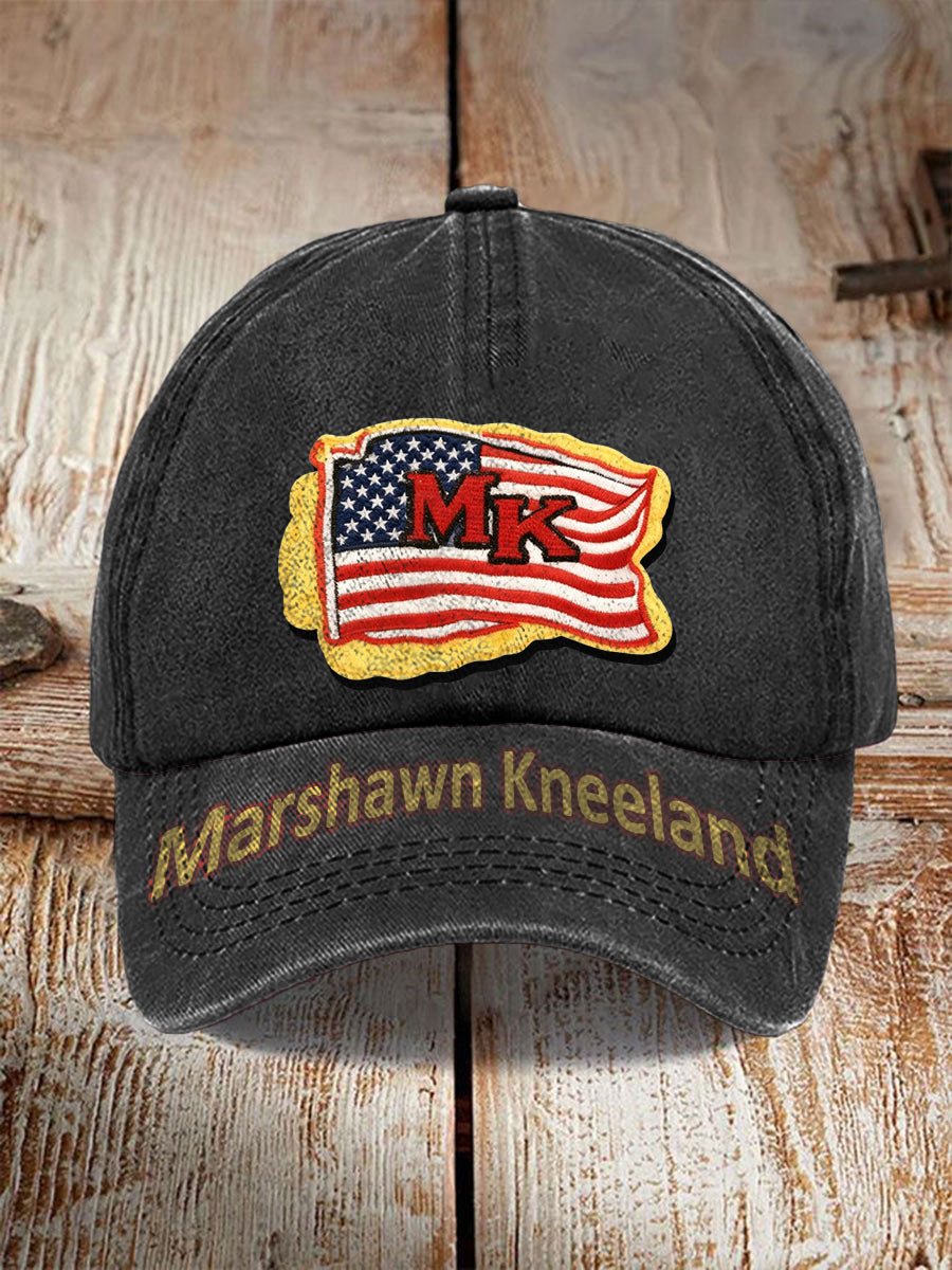 Black American Marshawn Kneeland Hat