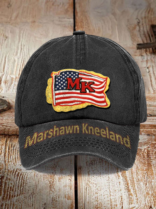 Black American Marshawn Kneeland Hat