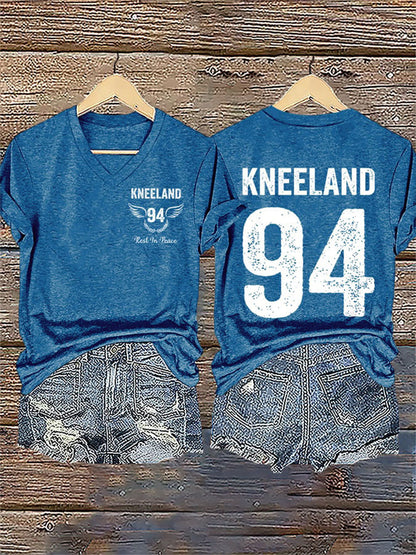 Women's Retro Rest in Peace 94 Short-sleeved T-shirt