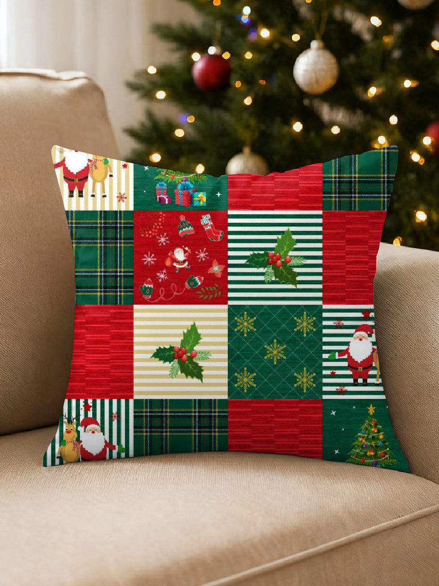 Christmas Pattern Printed Pillow