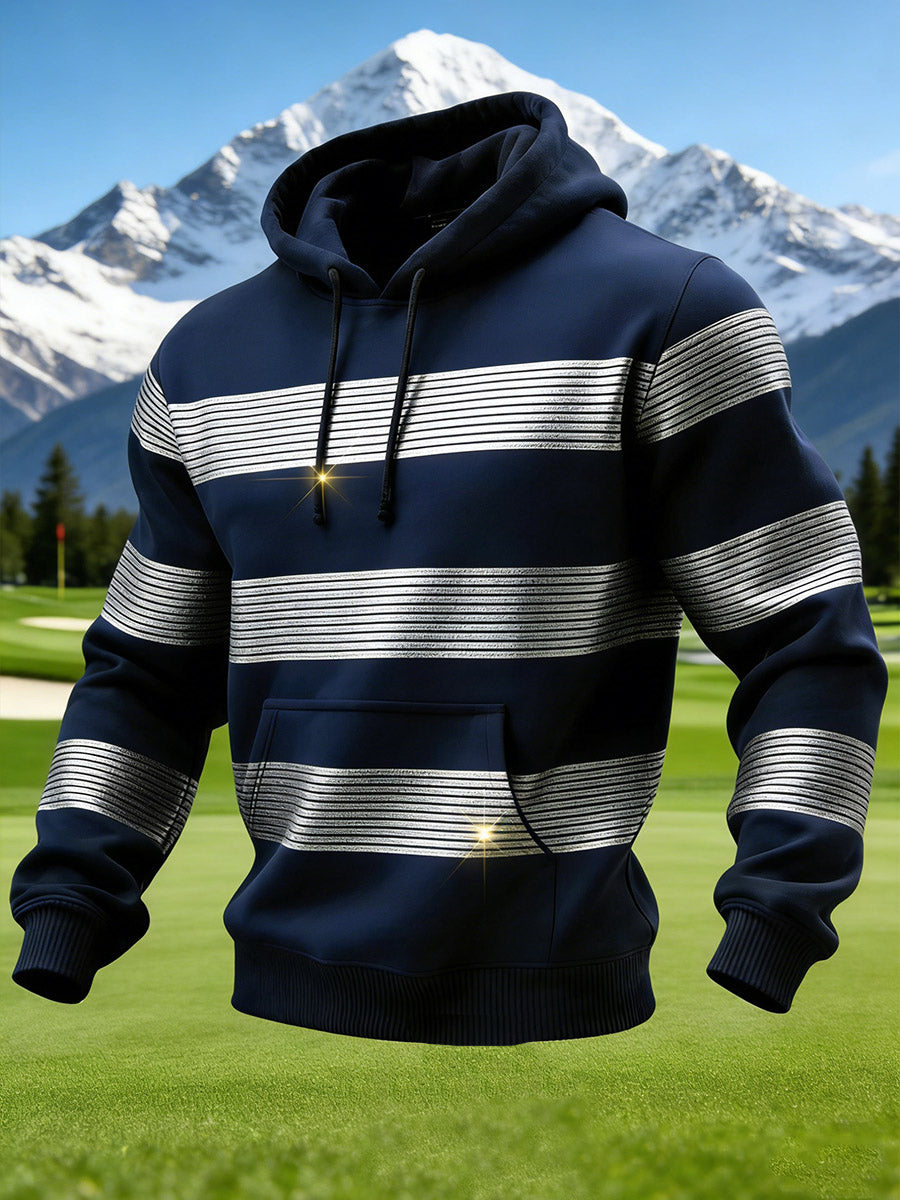Men's Vintage Business Style Printed Casual Sweatshirt