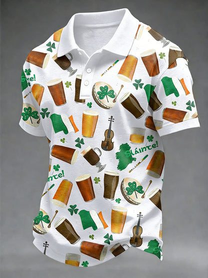 Men's Ireland Culture Print shirt