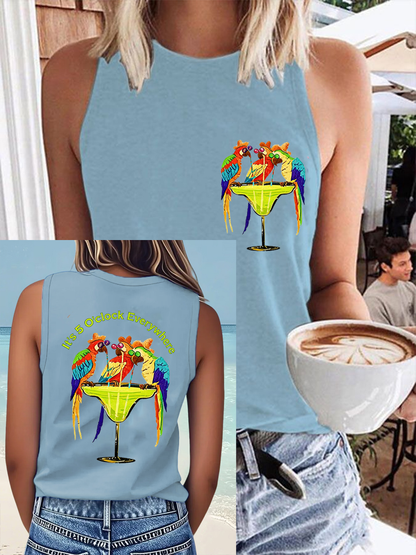 Women's Jimmy Buffet style It‘s 5 O'clock Everywhere Vests